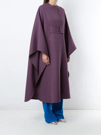 Valentino Garavani Draped Mid-Length Cape