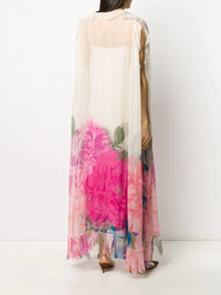 Valentino Garavani Ruffled Floral Print Gown