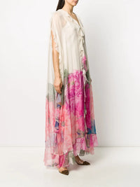 Valentino Garavani Ruffled Floral Print Gown