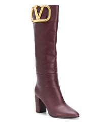 Valentino Garavani Vlogo Knee-High Boots