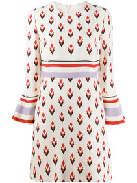 Valentino Garavani Geometric-Print Dress