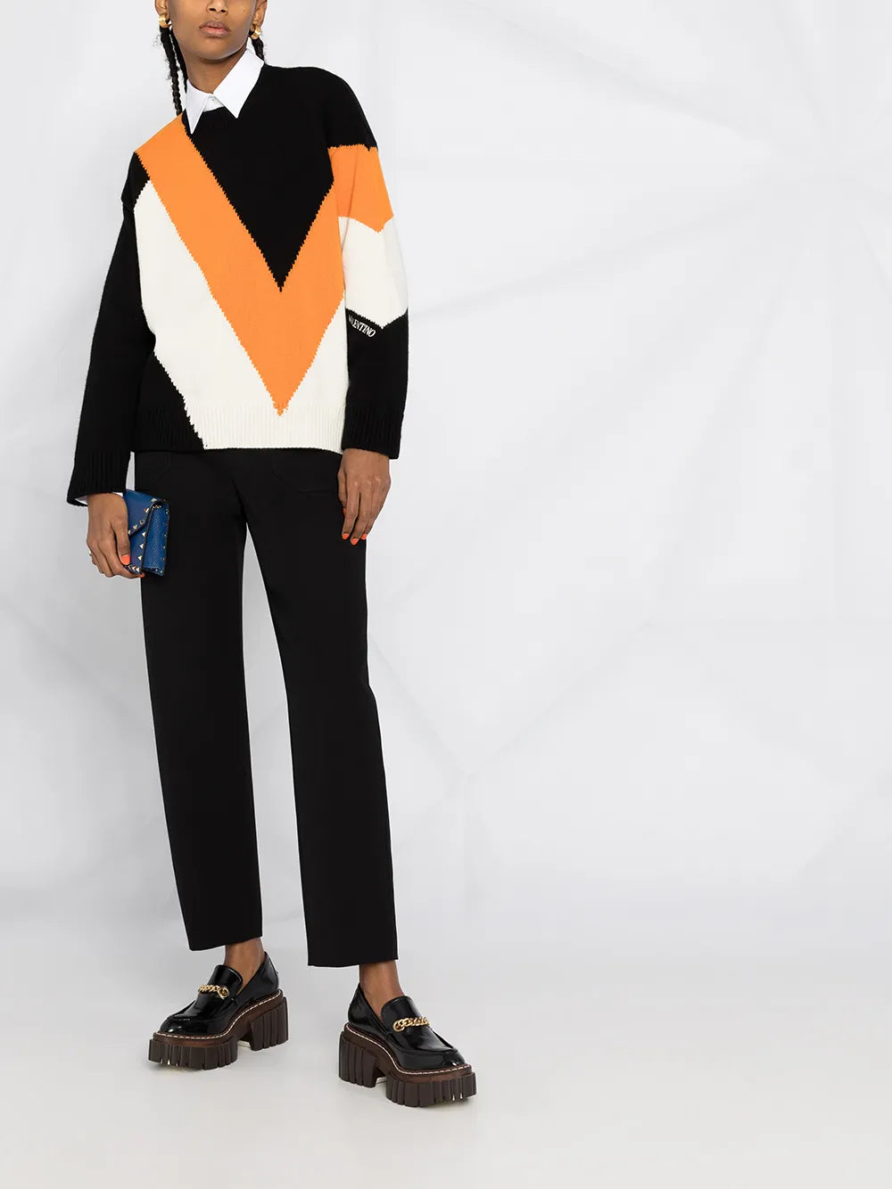 Valentino Garavani Intarsia Knit Jumper