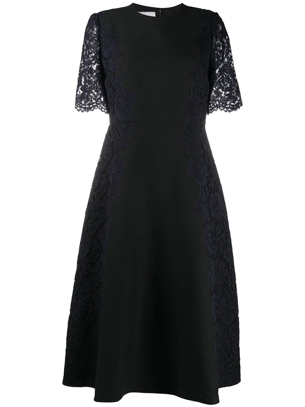 Valentino Garavani Lace Sleeve Dress