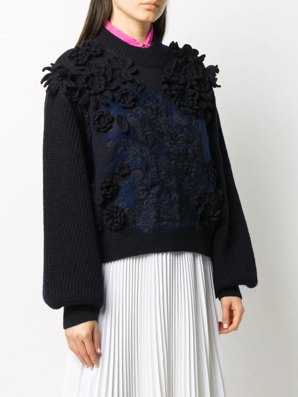 Valentino Garavani Embroidered Wool Jumper