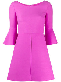 Valentino Garavani Flared Sleeves Mini Dress