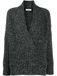 Valentino Garavani Oversized Mélange-Knit Jumper