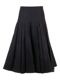 Valentino Garavani Pleated Panelled Skirt