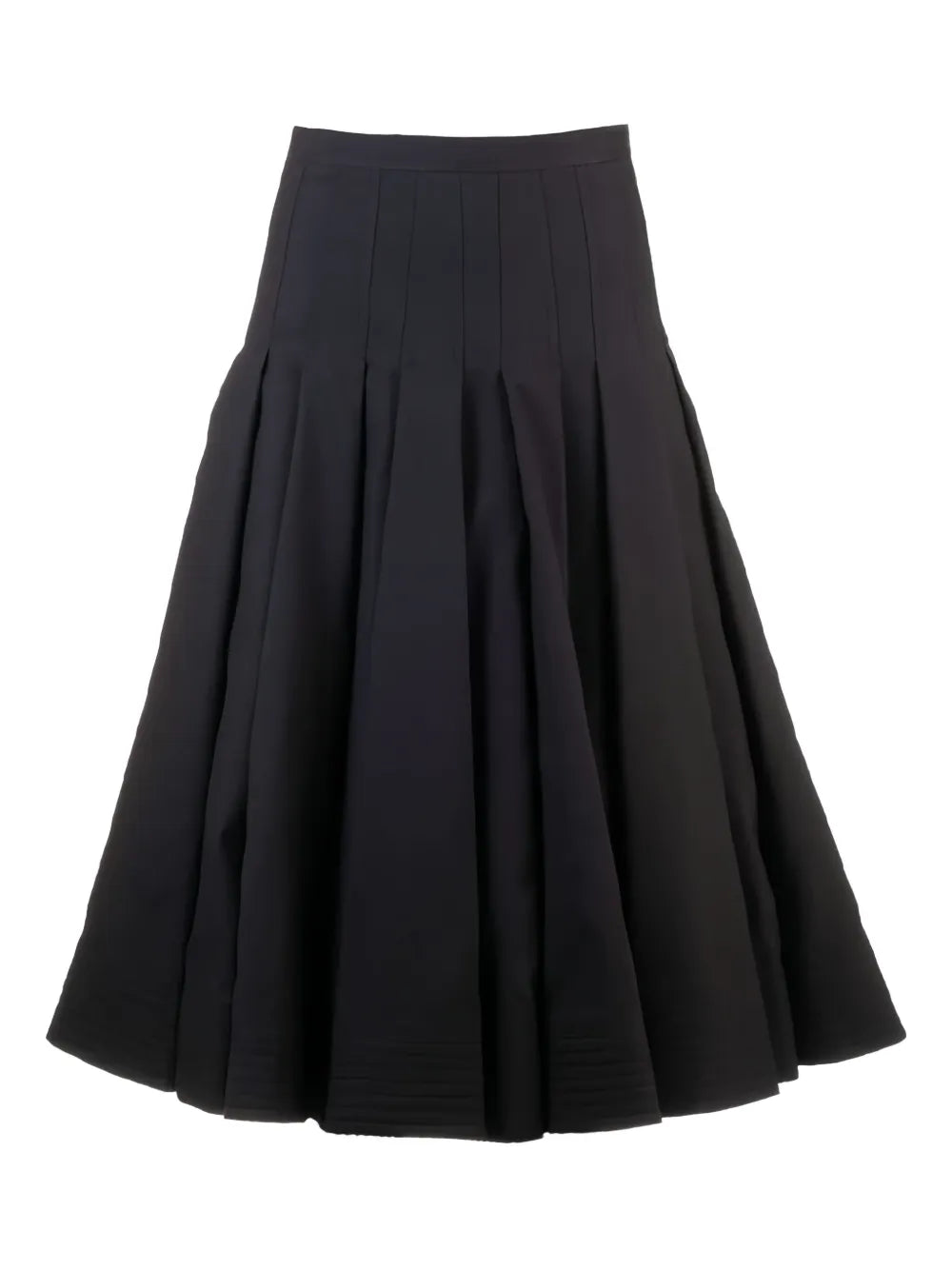 Valentino Garavani Pleated Panelled Skirt