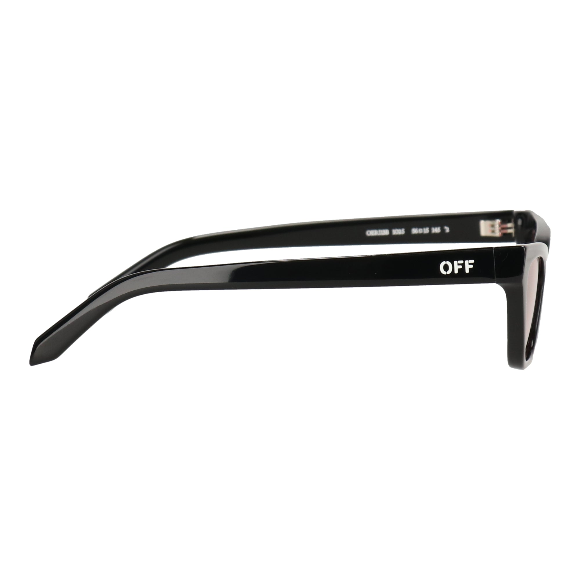 Off White Unisex Black Sunglasses