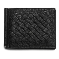 Bottega Veneta Intrecciato Ostrich Bi-Fold Wallet