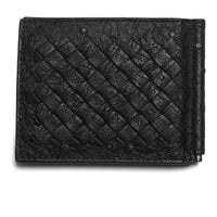 Bottega Veneta Intrecciato Ostrich Bi-Fold Wallet