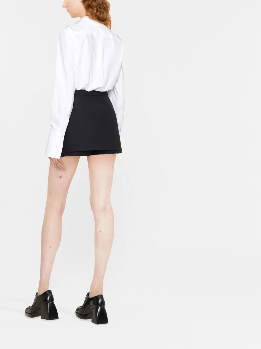 Valentino Garavani Lace-Bib Tailored Shirt