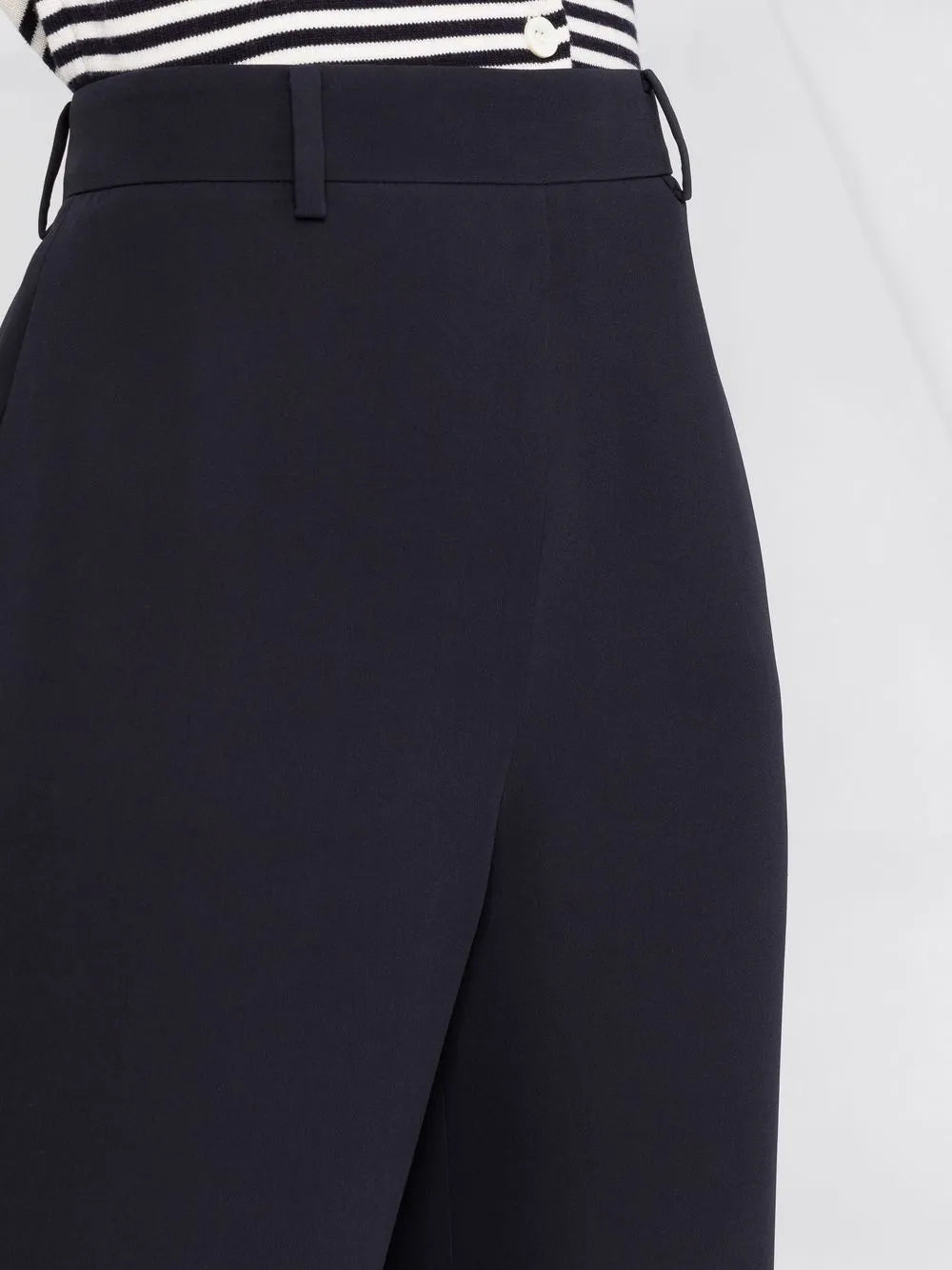 Valentino Garavani High-Waisted Wide-Leg Trousers