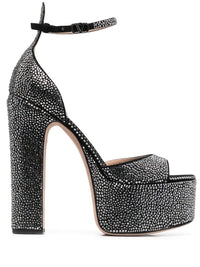 Valentino Garavani 170Mm Crystal-Embellished Platform Sandals