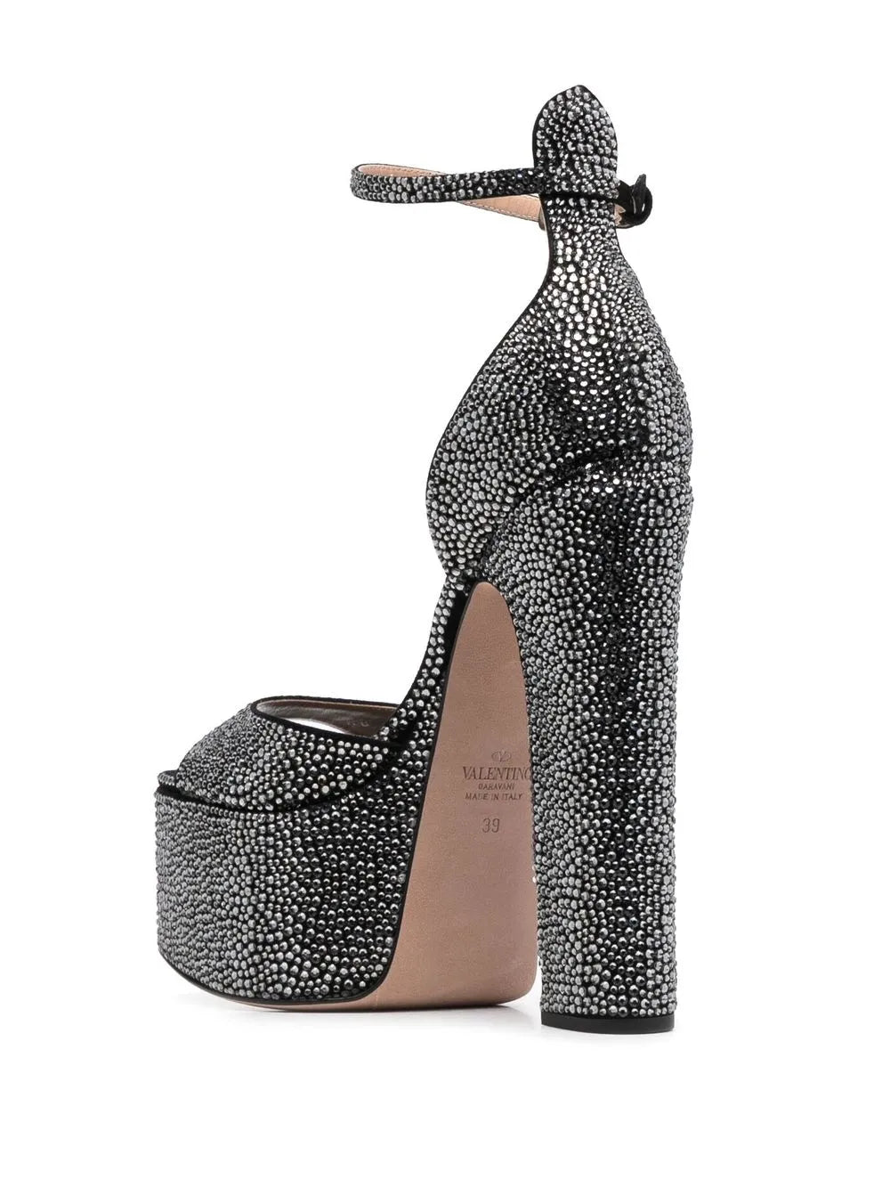 Valentino Garavani 170Mm Crystal-Embellished Platform Sandals