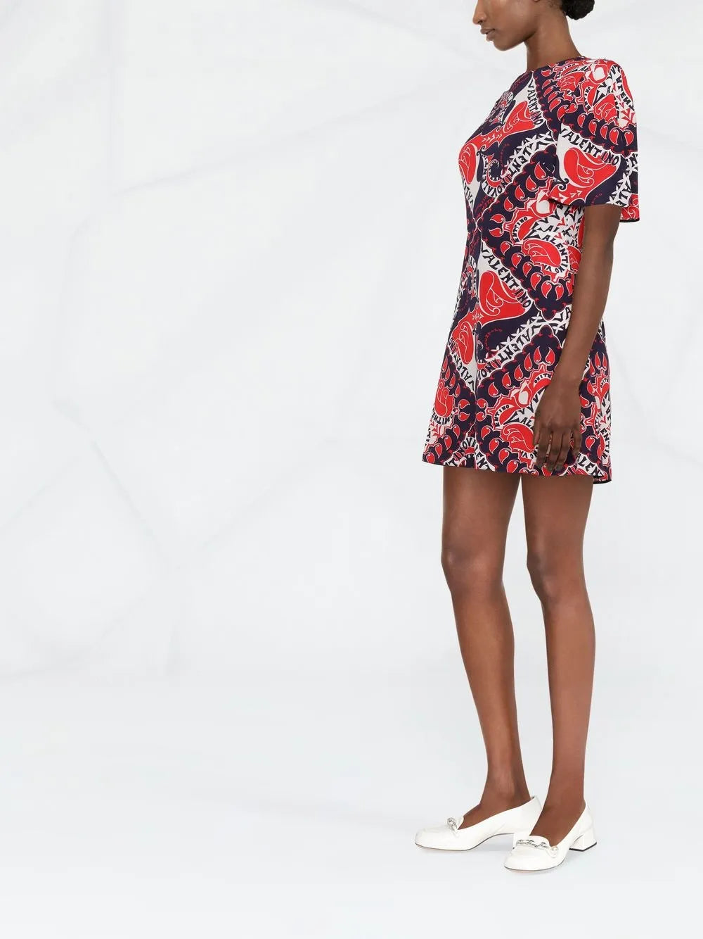valentino a line dress Valentino Orange Silk A-Line Gown