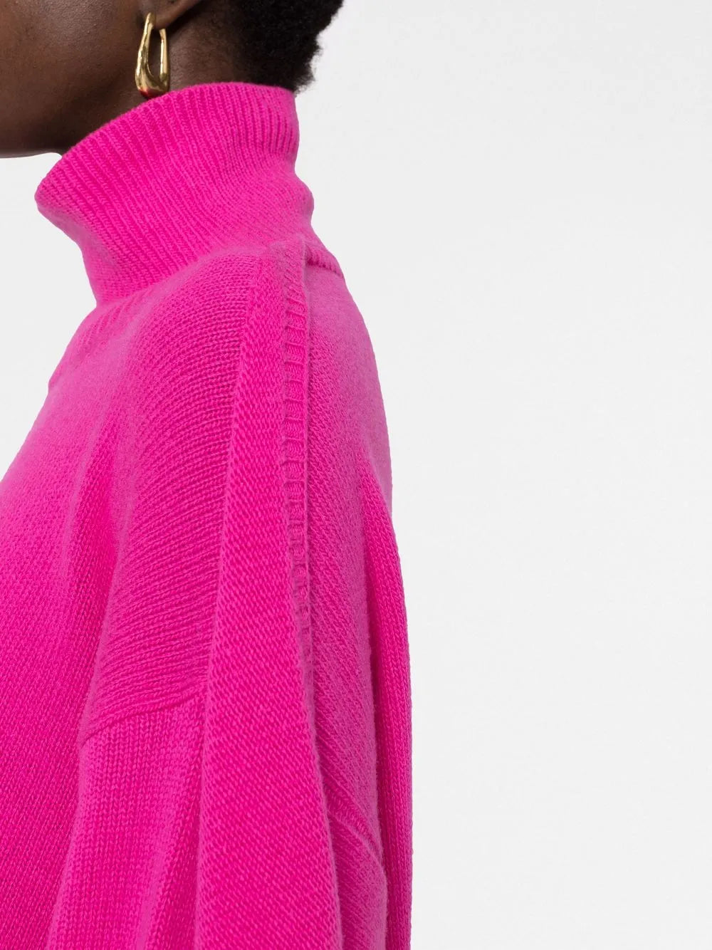 Valentino Valentino Garavani Draped Roll-Neck Jumper