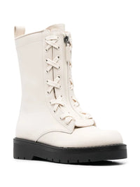 Valentino Garavani Xcombat Leather Boots