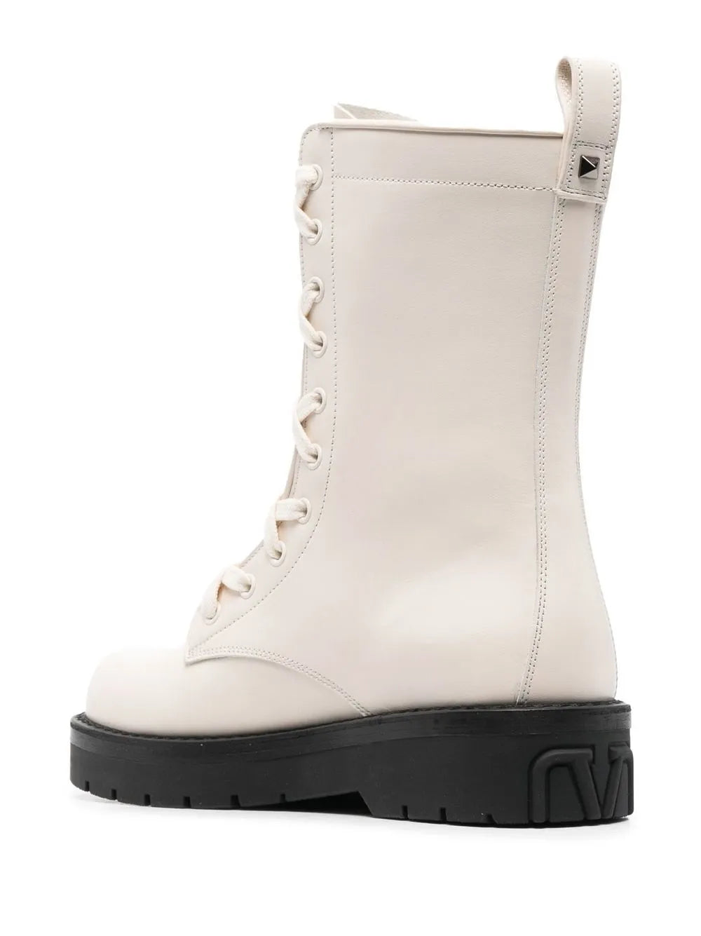 Valentino Garavani Xcombat Leather Boots