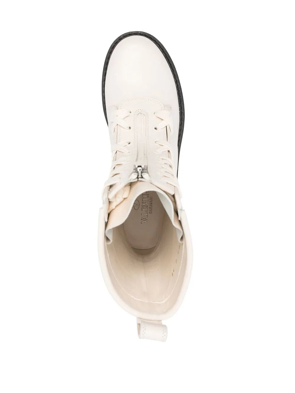 Valentino Garavani Xcombat Leather Boots