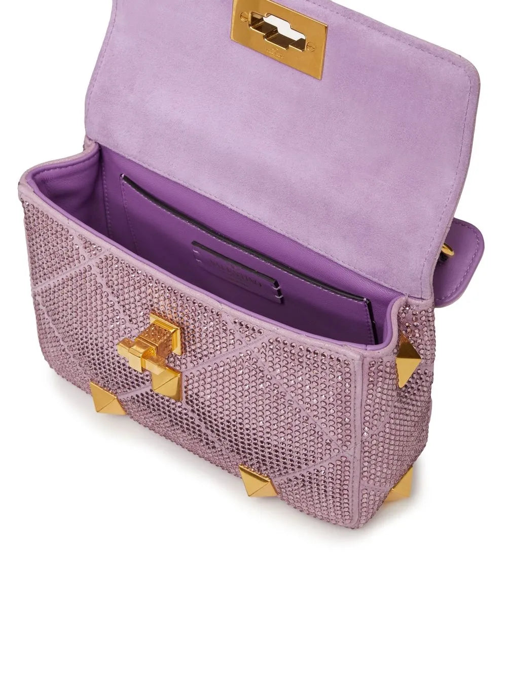 Valentino Garavani Small Roman Stud Embellished Shoulder Bag