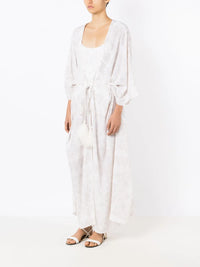 Valentino Garavani Geometric-Print Beach Cover-Up