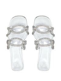 Valentino Garavani Chain 1967 Crystal-Embellished Sandals