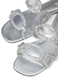 Valentino Garavani Chain 1967 Crystal-Embellished Sandals
