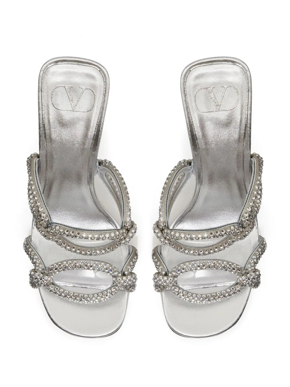 Valentino Garavani 100Mm Chain 1967 Sandals