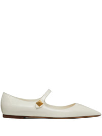 Valentino Garavani Tiptoe Patent Leather Ballerinas
