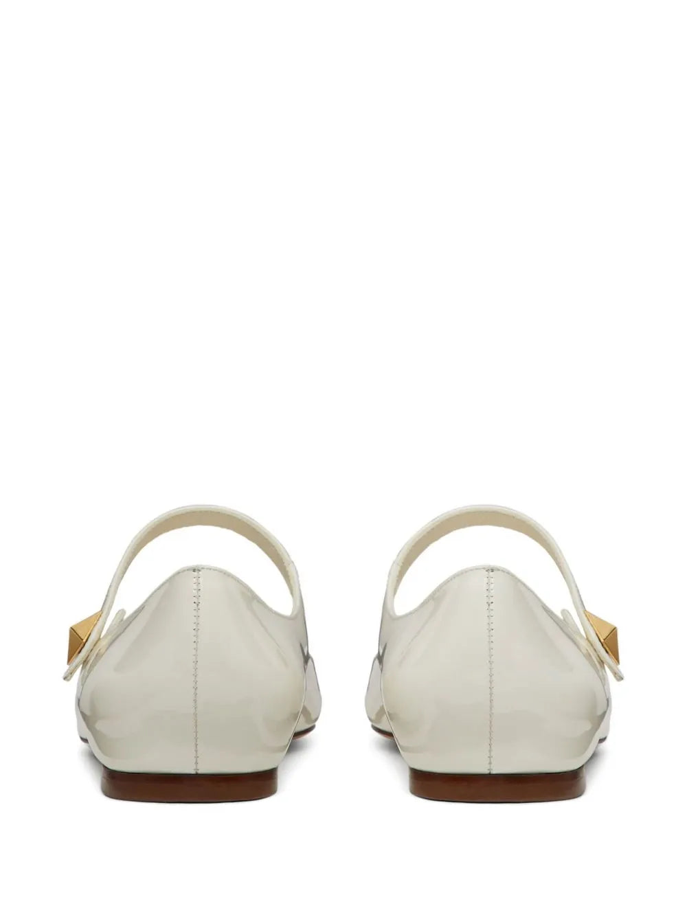 Valentino Garavani Tiptoe Patent Leather Ballerinas