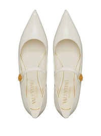 Valentino Garavani Tiptoe Patent Leather Ballerinas
