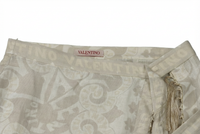 Valentino Adult Women'S Long Skirt In 100% Linen Fabric