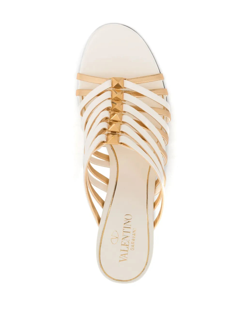 Valentino Garavani Rockstud 70Mm Strappy Mules
