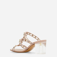 Valentino Garavani Rockstud Block-Heeled Sandals