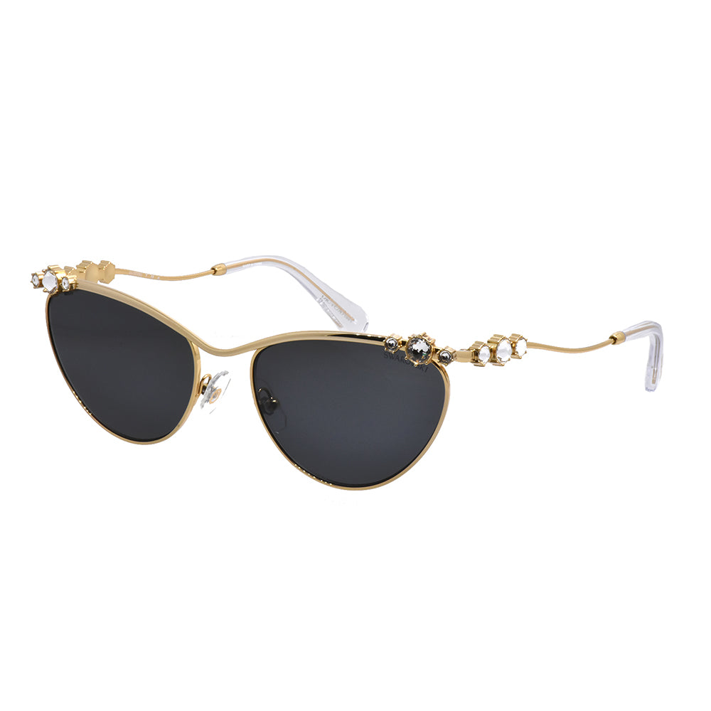 SK 7017 400487 58mm Womens Cat-Eye Sunglasses