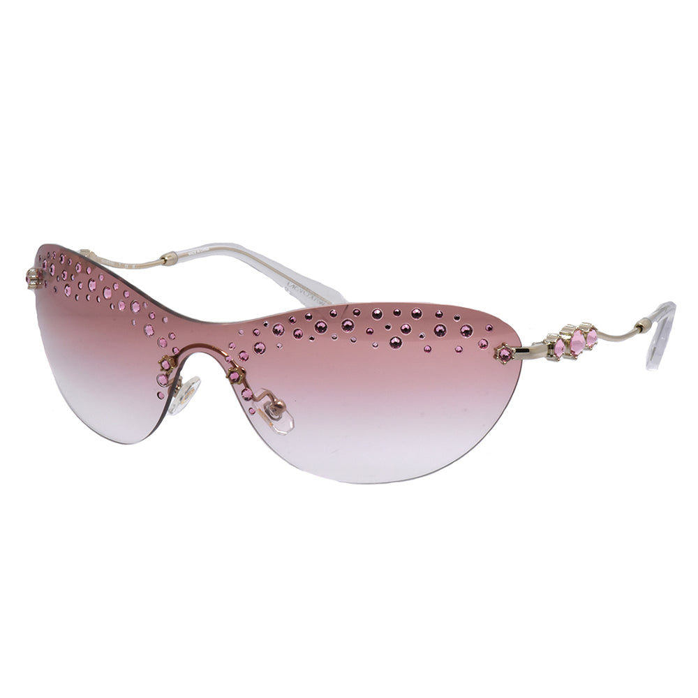 SK 7023 40138D 37mm Womens Irregular Sunglasses