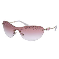 SK 7023 40138D 37mm Womens Irregular Sunglasses