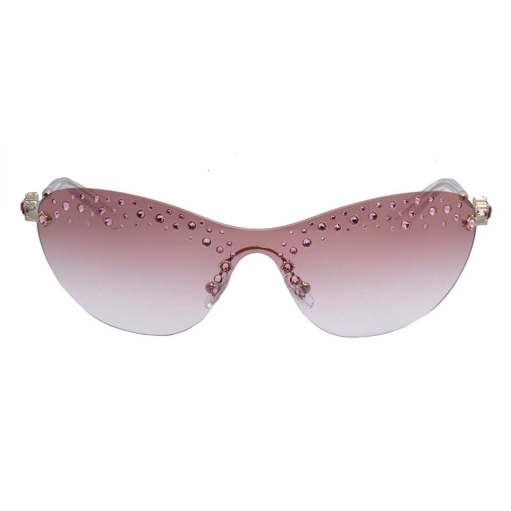 SK 7023 40138D 37mm Womens Irregular Sunglasses