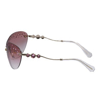 SK 7023 40138D 37mm Womens Irregular Sunglasses