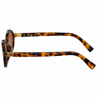 MU 04ZS 19P2Z1 50mm Womens Oval Sunglasses