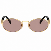 PR 65ZS ZVN20I 55mm Womens Oval Sunglasses