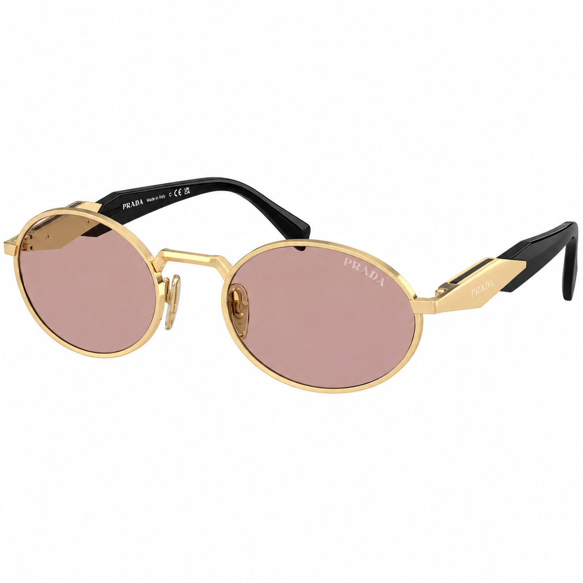 PR 65ZS ZVN20I 55mm Womens Oval Sunglasses