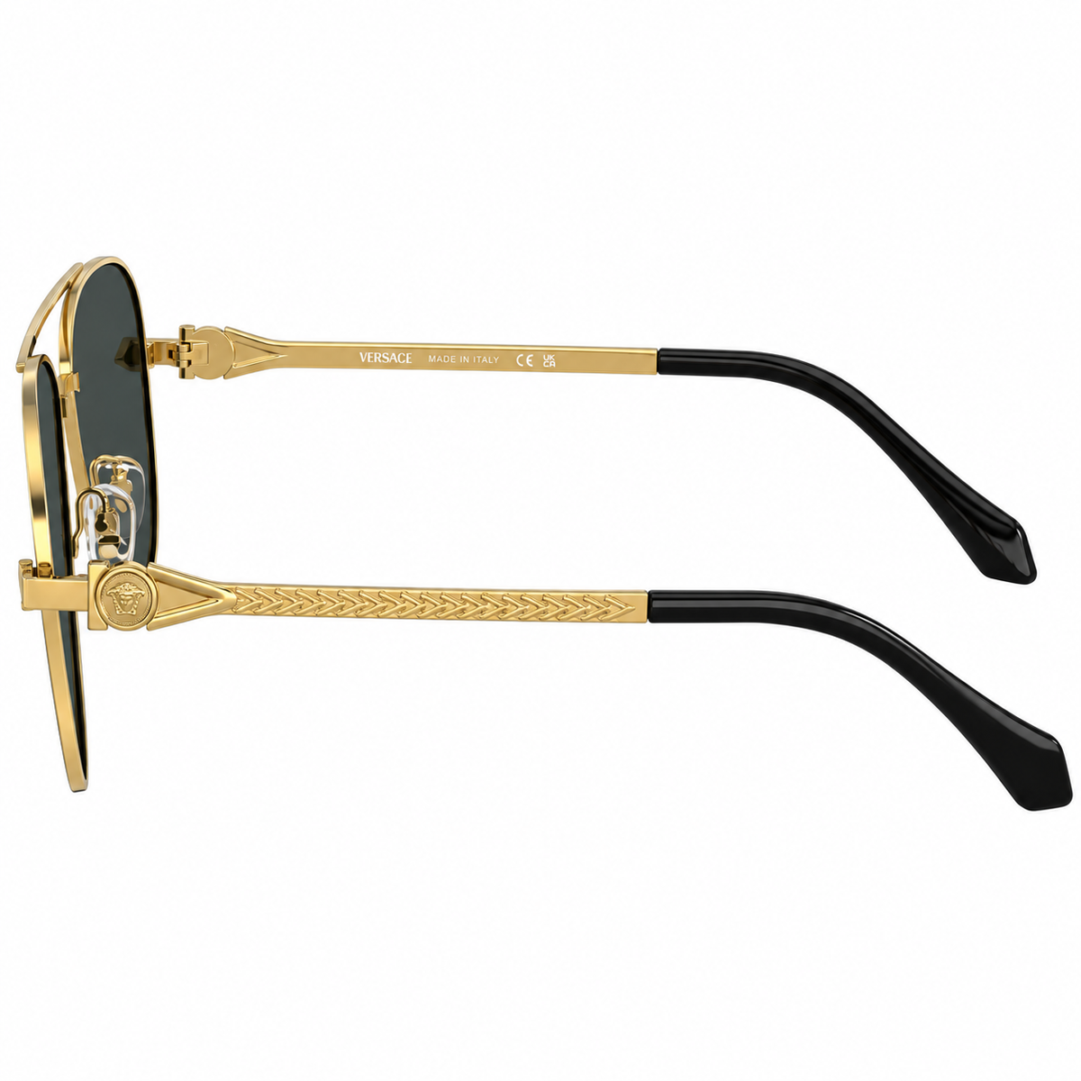 VE 2283 100287 61mm Unisex Pilot Sunglasses