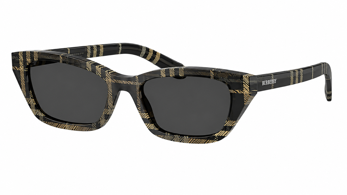 BE 4488 419987 52mm Womens Rectangle Sunglasses