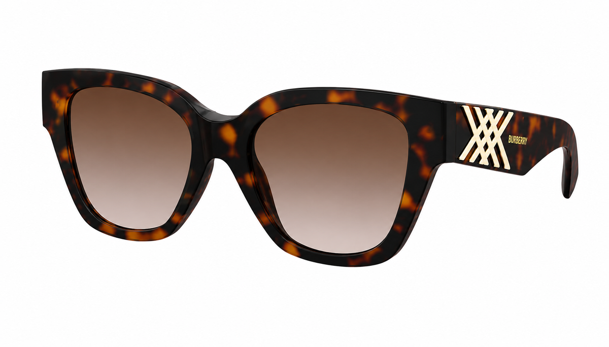 Burberry BE 4489U 300213 53mm Womens Square Sunglasses