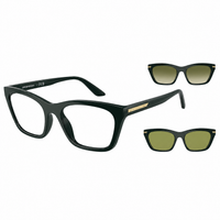 EA 4274BU 63801W 55mm Womens Cat-Eye Eyeglasses