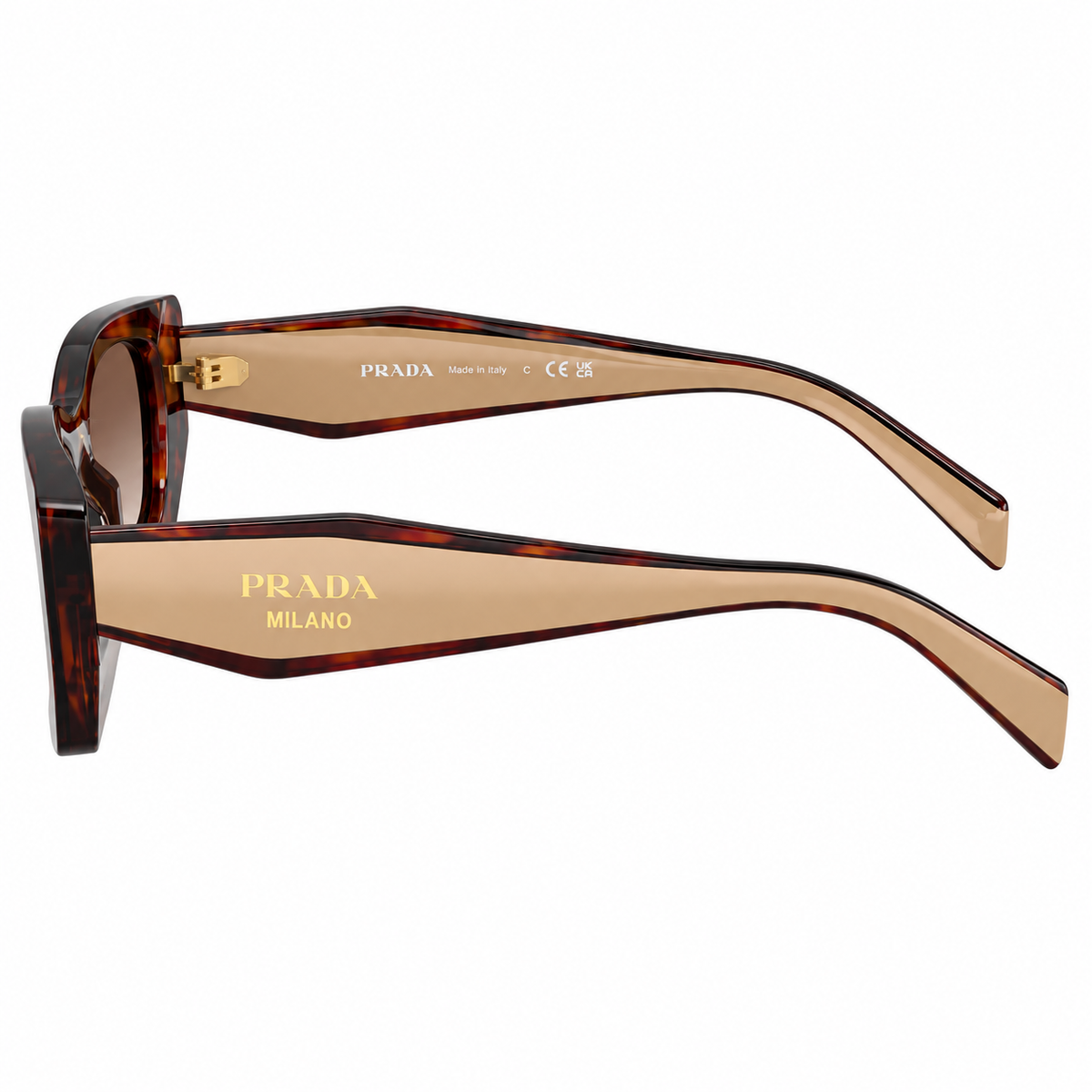 Prada PR B05S 00K10S 53mm Womens Pillow Sunglasses