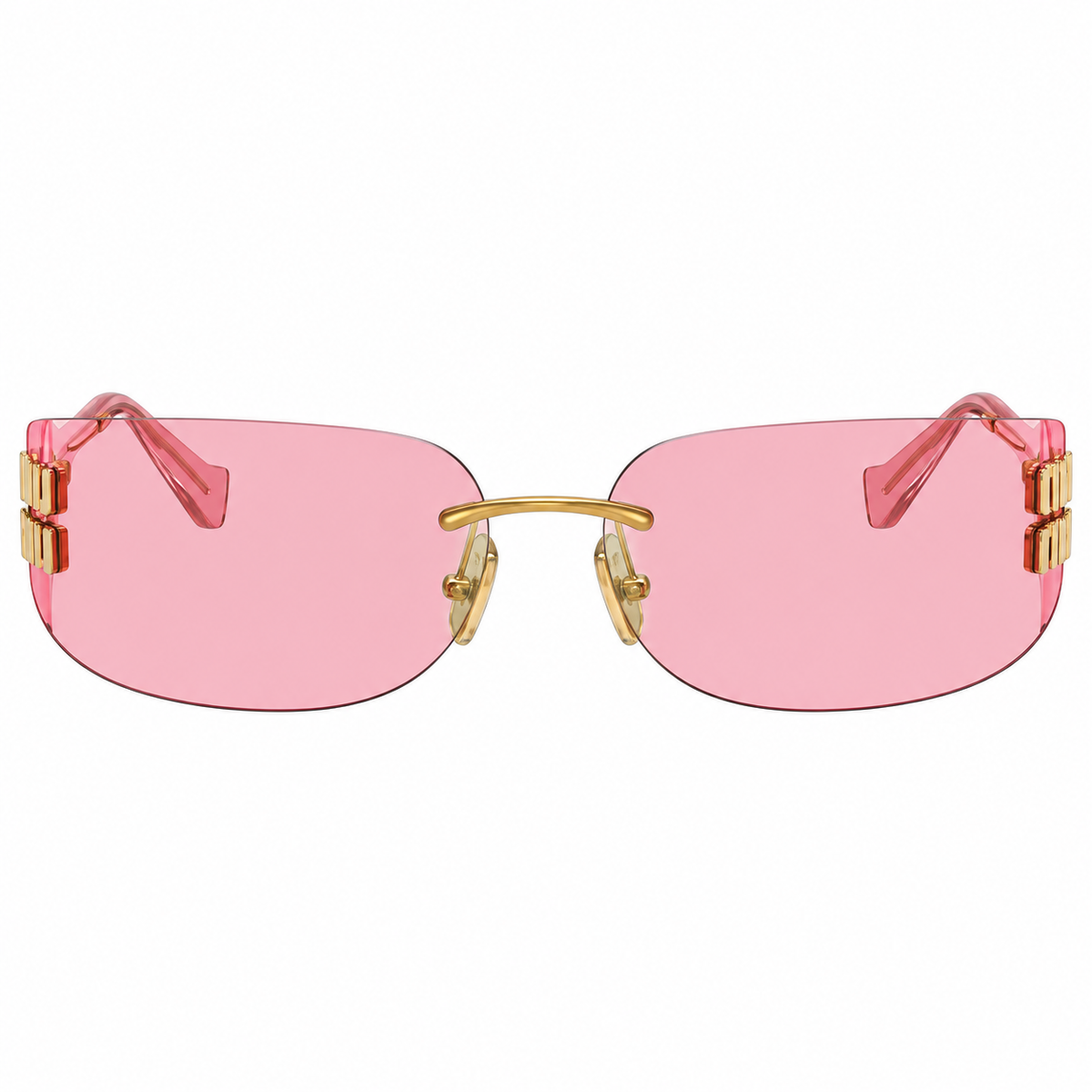 MU A51S 5AK90Y 75mm Womens Wrap Sunglasses