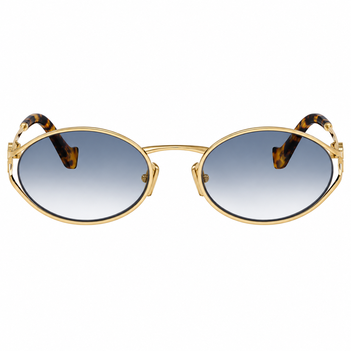 Miu Miu MU 52YS ZVN80O 54mm Womens Oval Sunglasses
